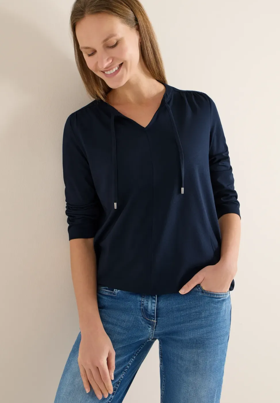 Shirt in tuniekstijl