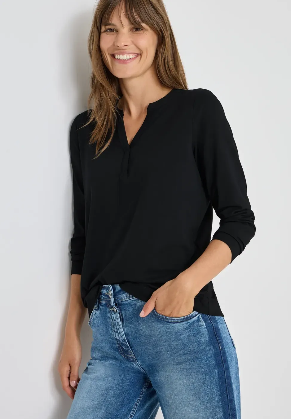 Shirt in tuniekstijl