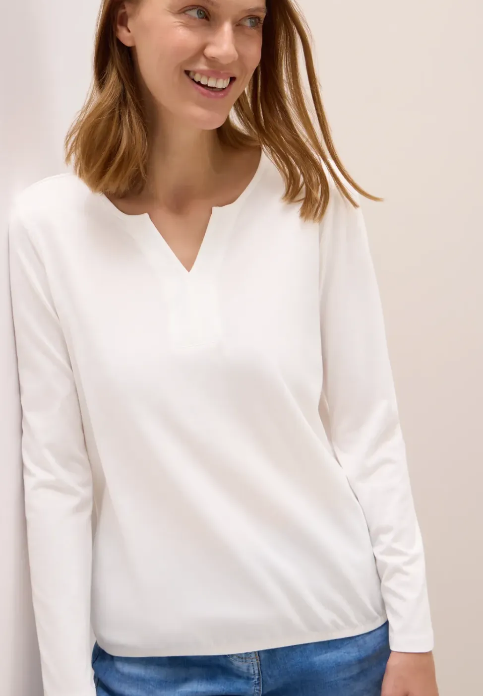Shirt in tuniekstijl