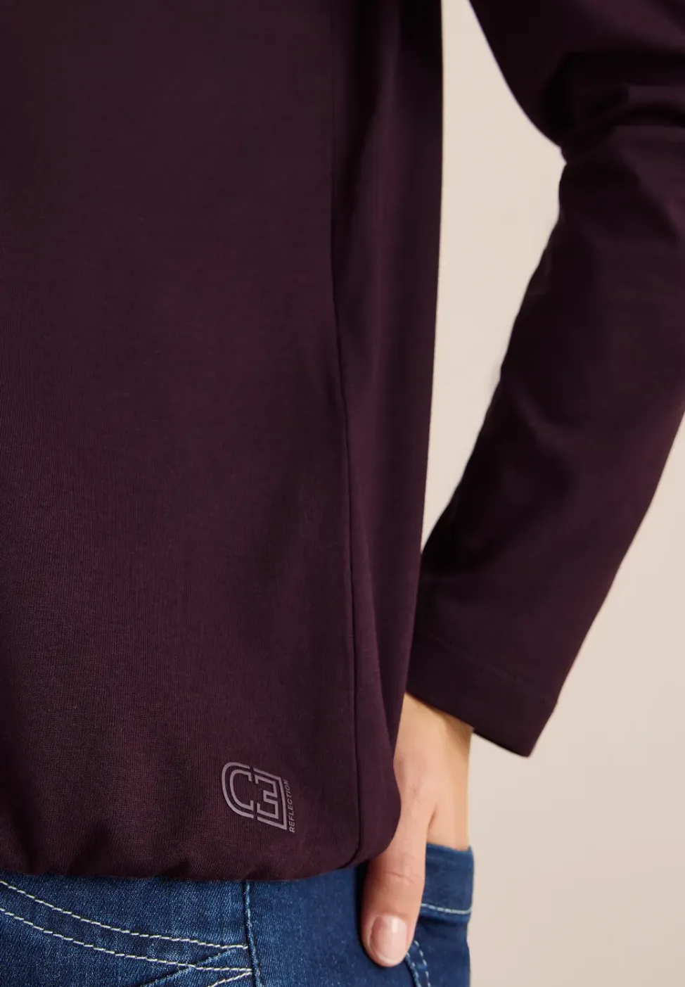 Shirt in tuniekstijl