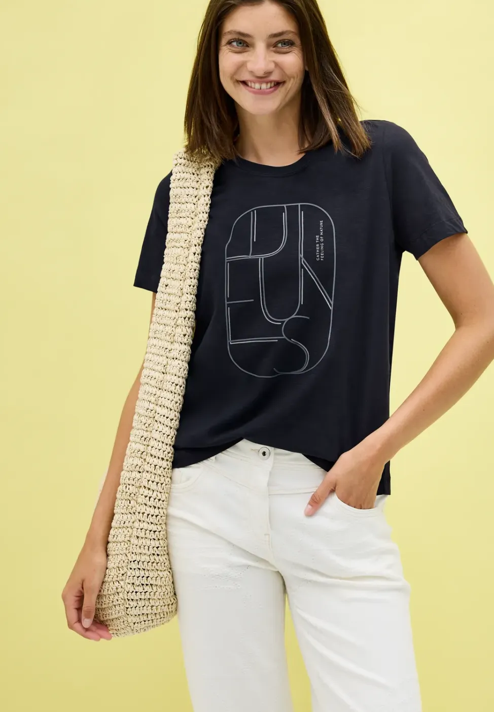 Shirt met artwork