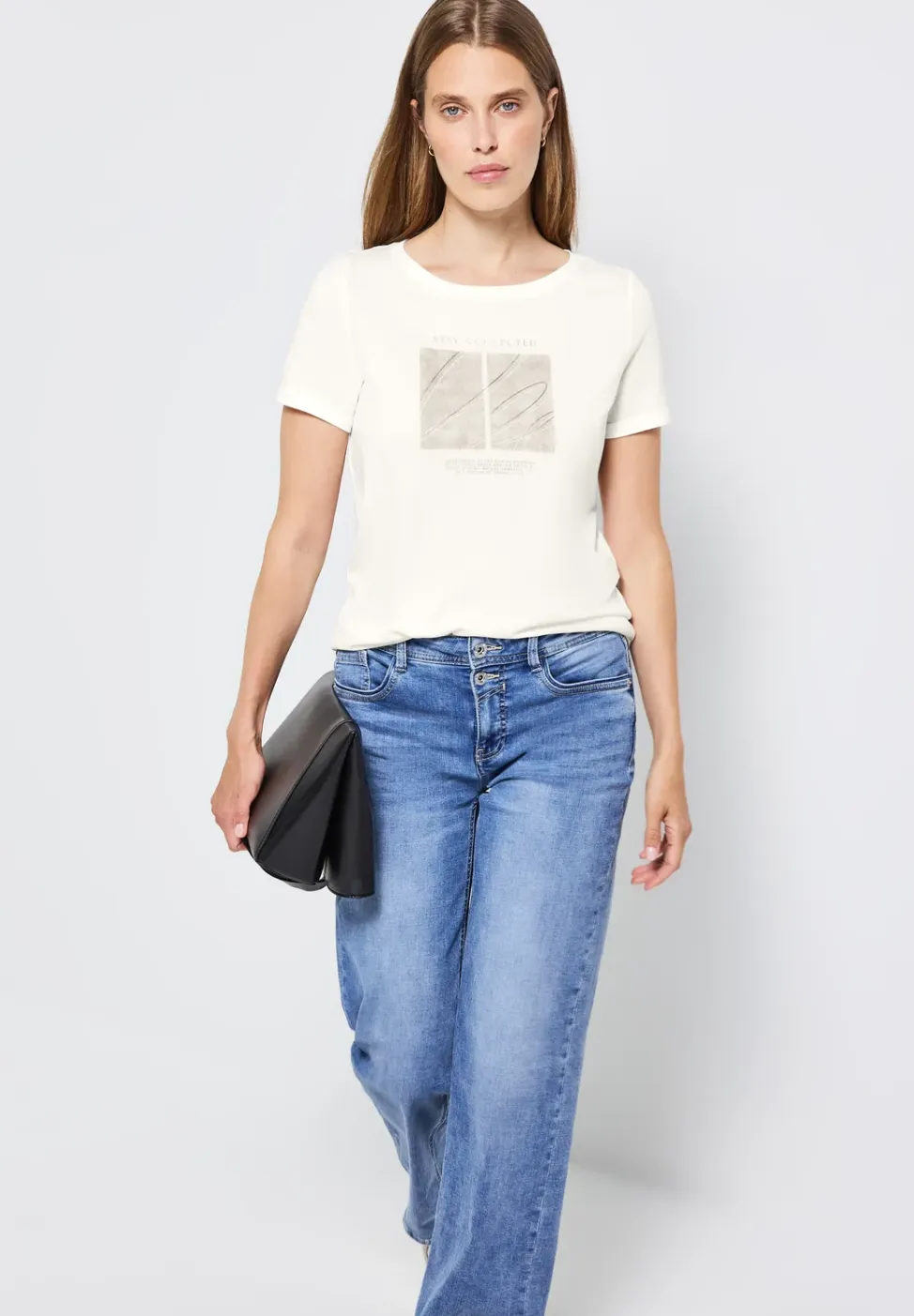 Shirt met artwork en omslag