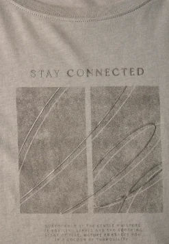 Shirt met artwork en omslag