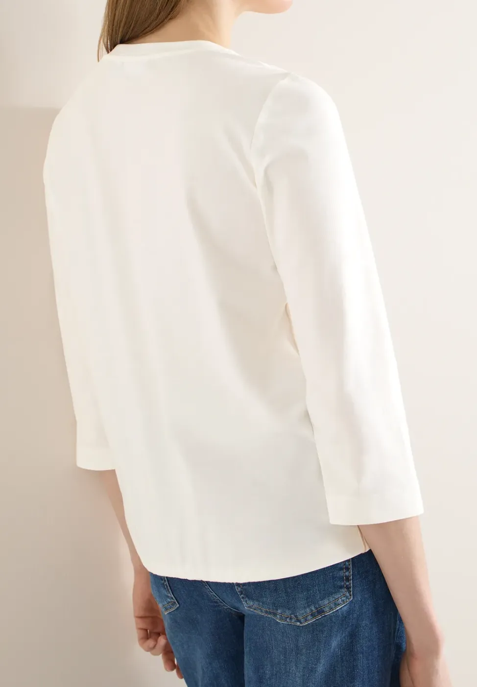 Shirt met banddetail
