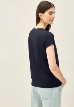 Shirt met banddetail