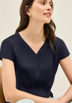 Shirt met banddetail
