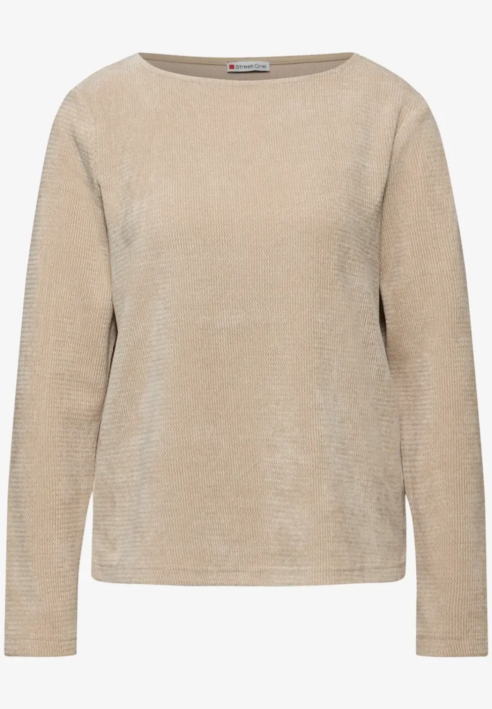 Shirt met boothals