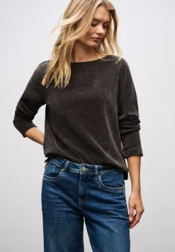 Shirt met boothals