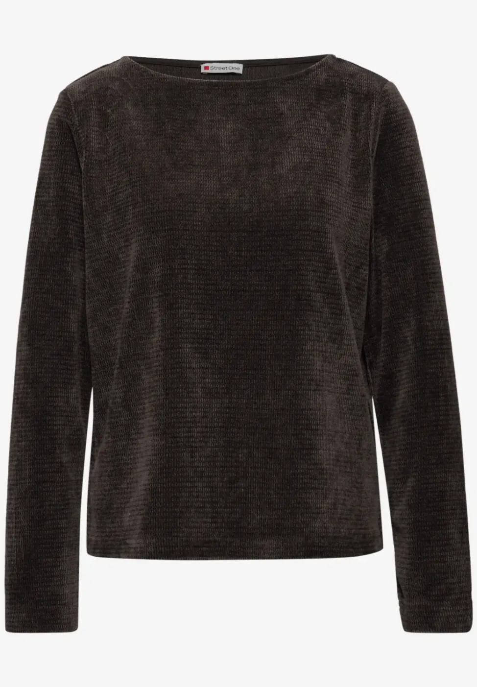 Shirt met boothals