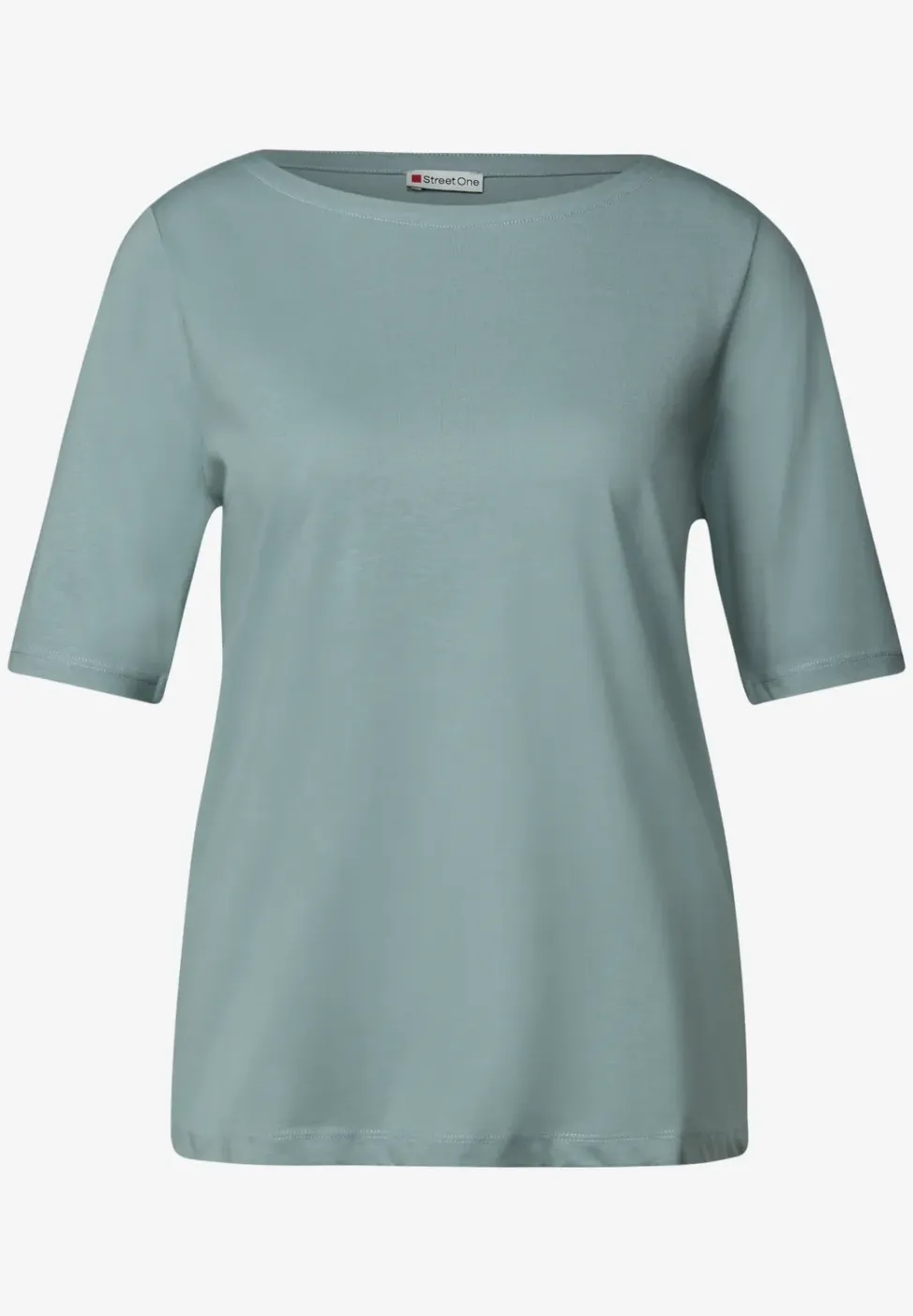 Shirt met boothals