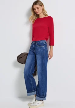 Shirt met boothals