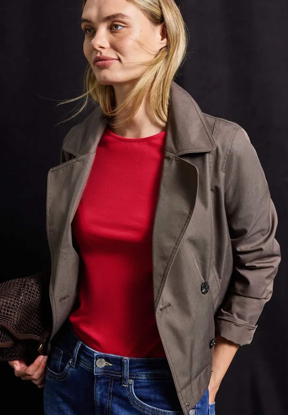 Shirt met boothals