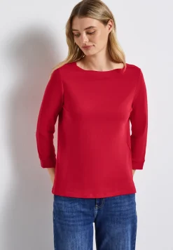 Shirt met boothals