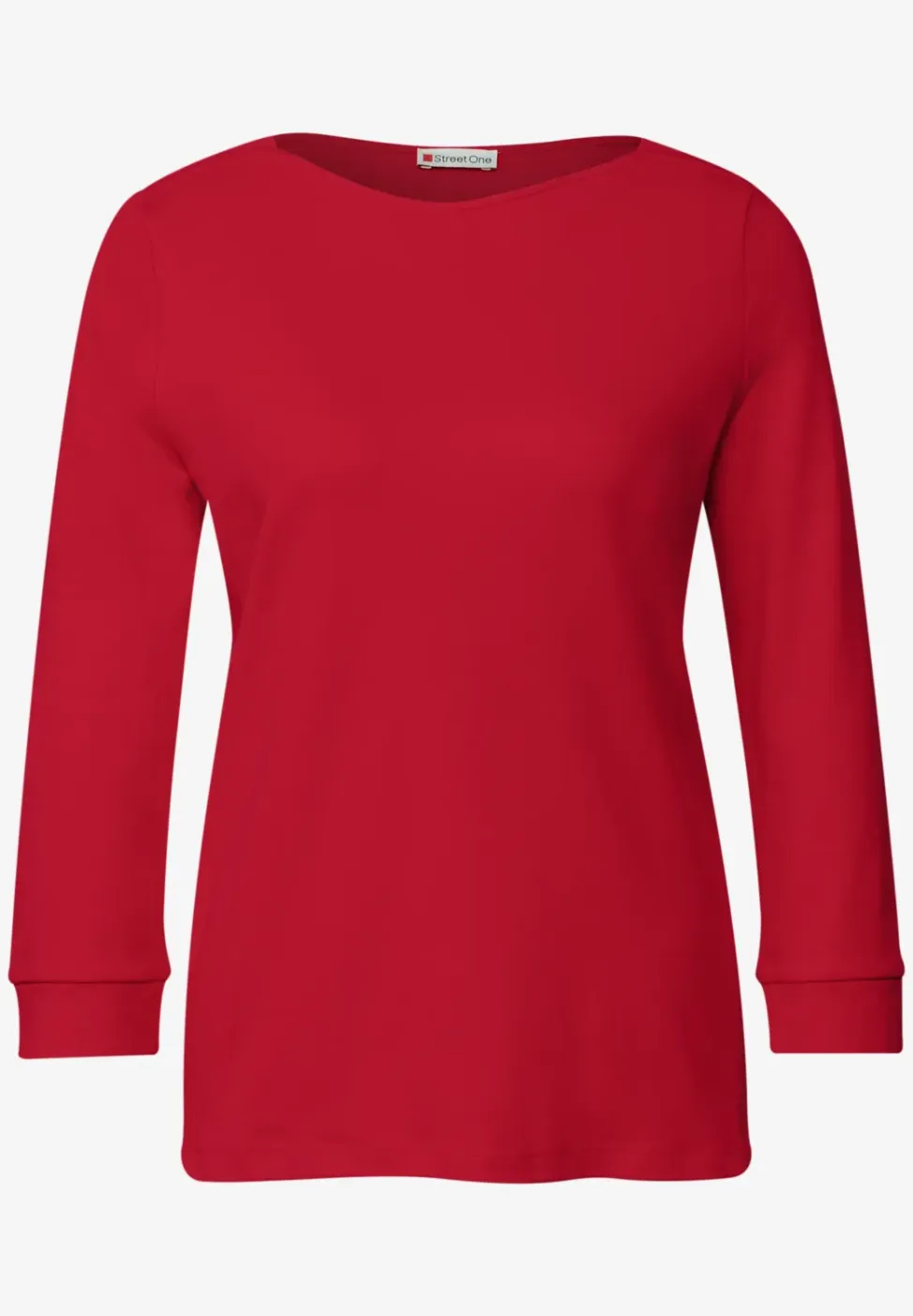 Shirt met boothals