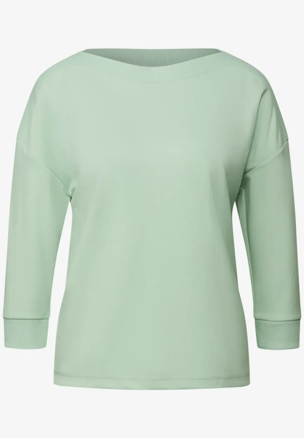 Shirt met boothals