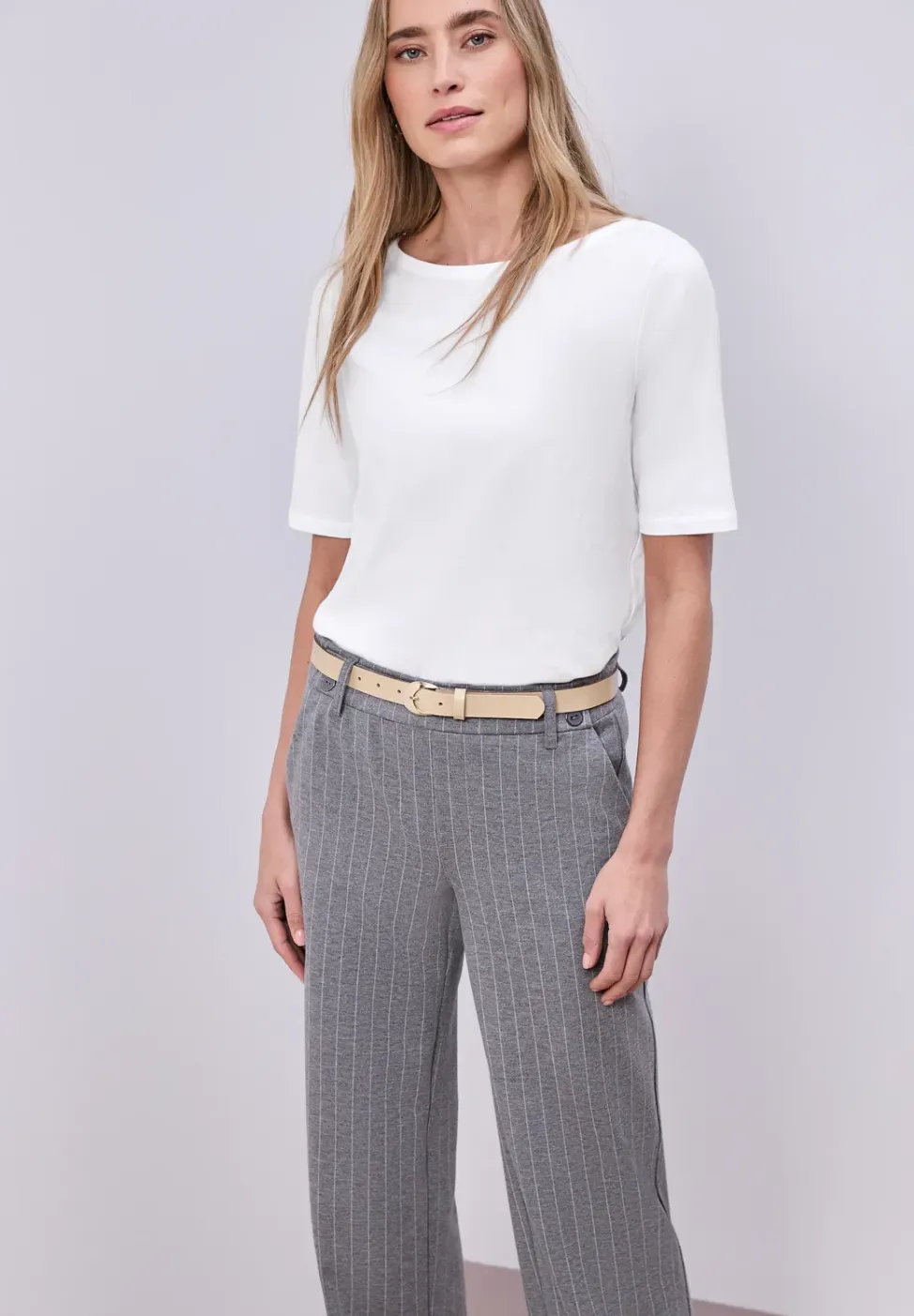 Shirt met boothals