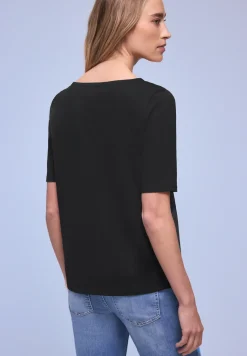 Shirt met boothals