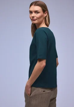 Shirt met boothals