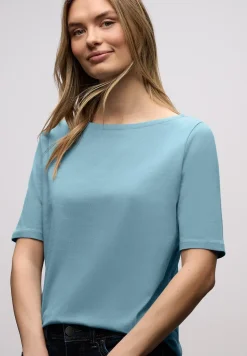 Shirt met boothals