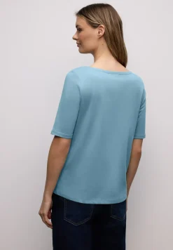 Shirt met boothals