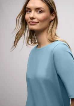Shirt met boothals