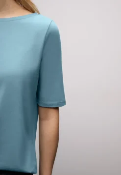 Shirt met boothals