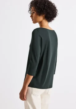 Shirt met boothals