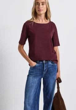 Shirt met boothals