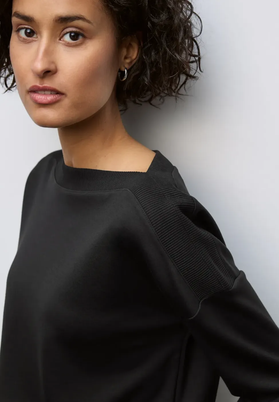 Shirt met boothals