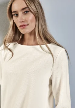 Shirt met boothals