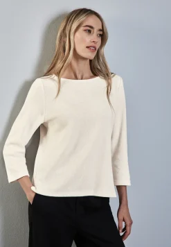 Shirt met boothals