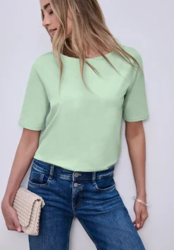 Shirt met boothals