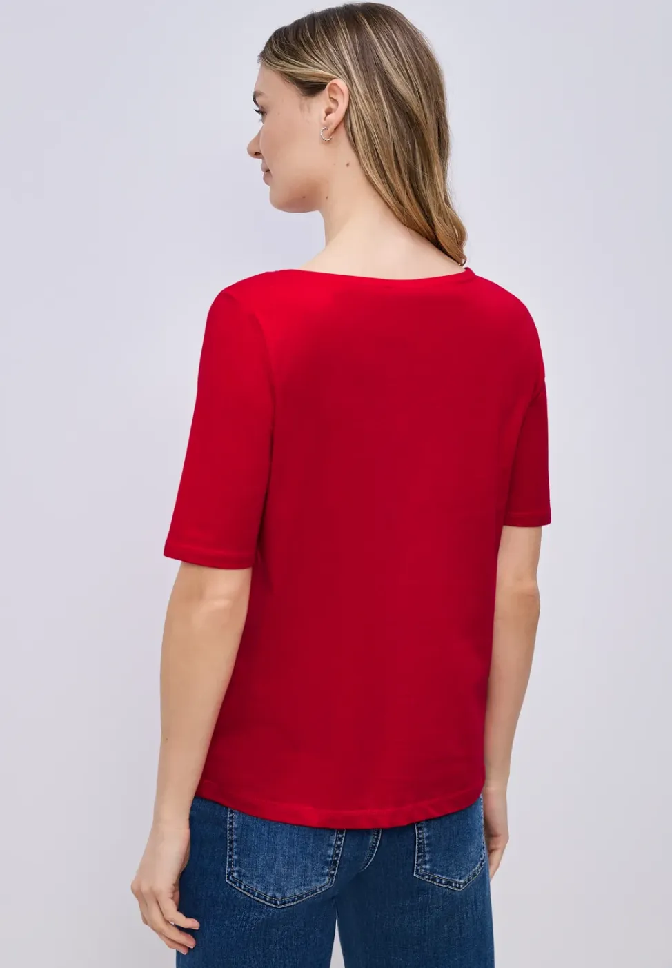 Shirt met boothals