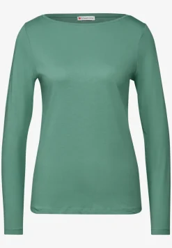 Shirt met boothals