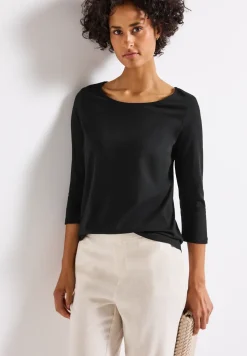 Shirt met boothals
