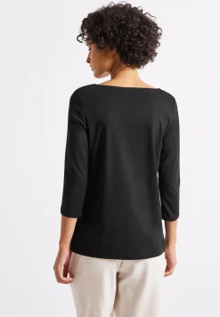 Shirt met boothals