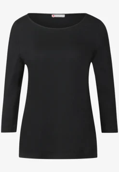 Shirt met boothals