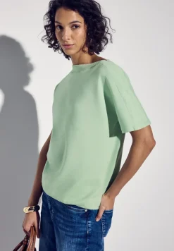 Shirt met boothals