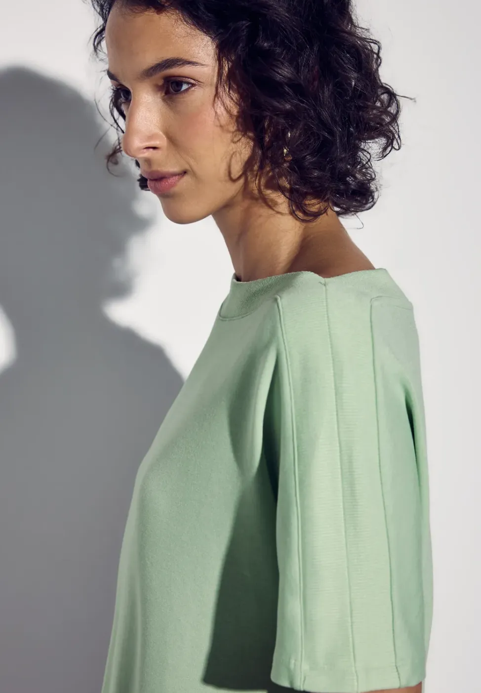 Shirt met boothals