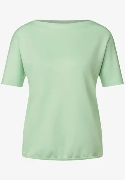 Shirt met boothals