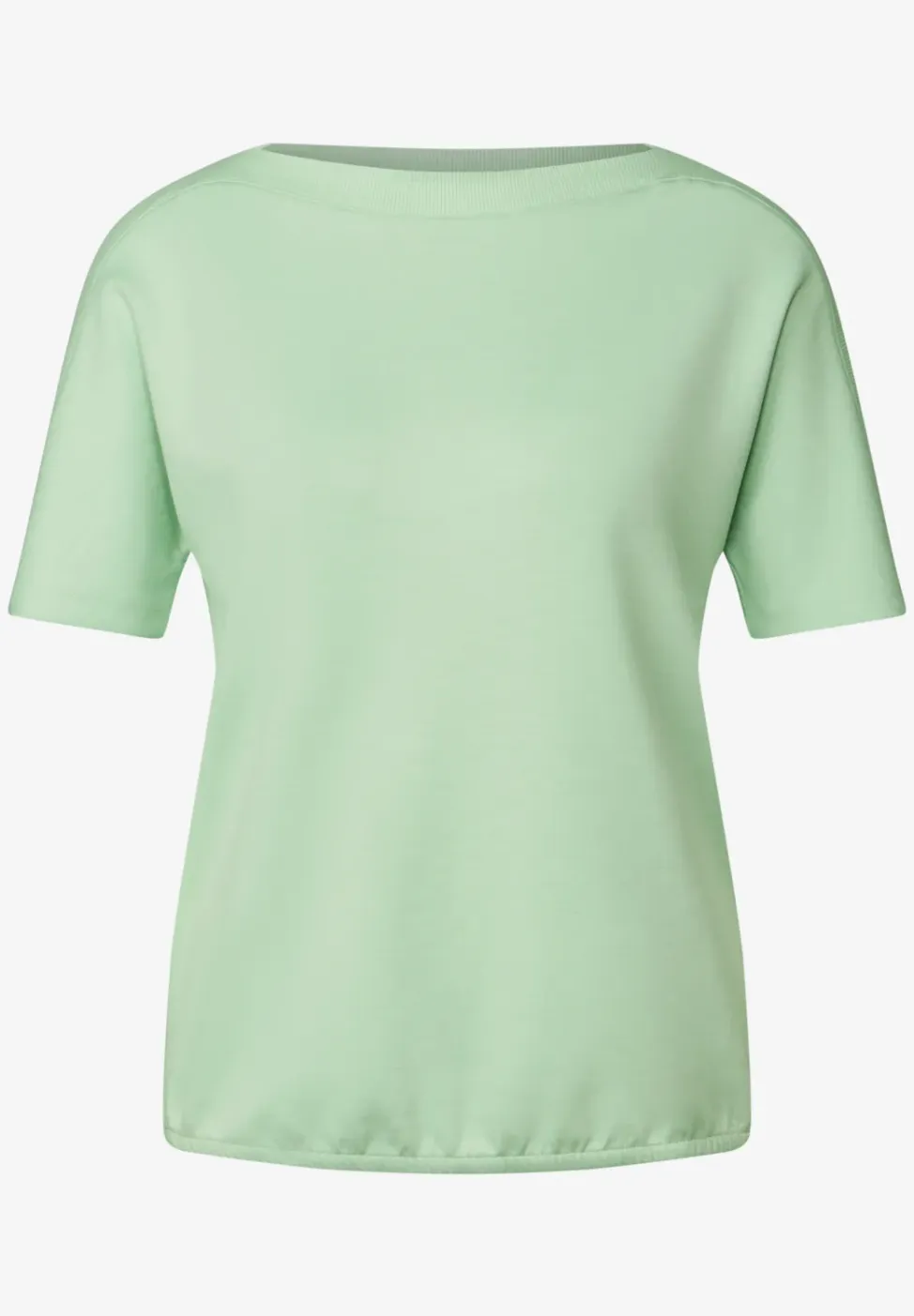 Shirt met boothals