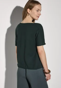 Shirt met boothals