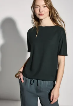 Shirt met boothals