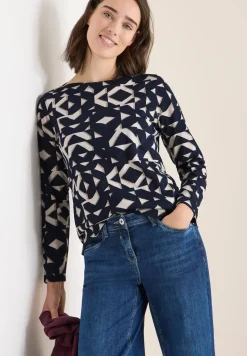 Shirt met boothals
