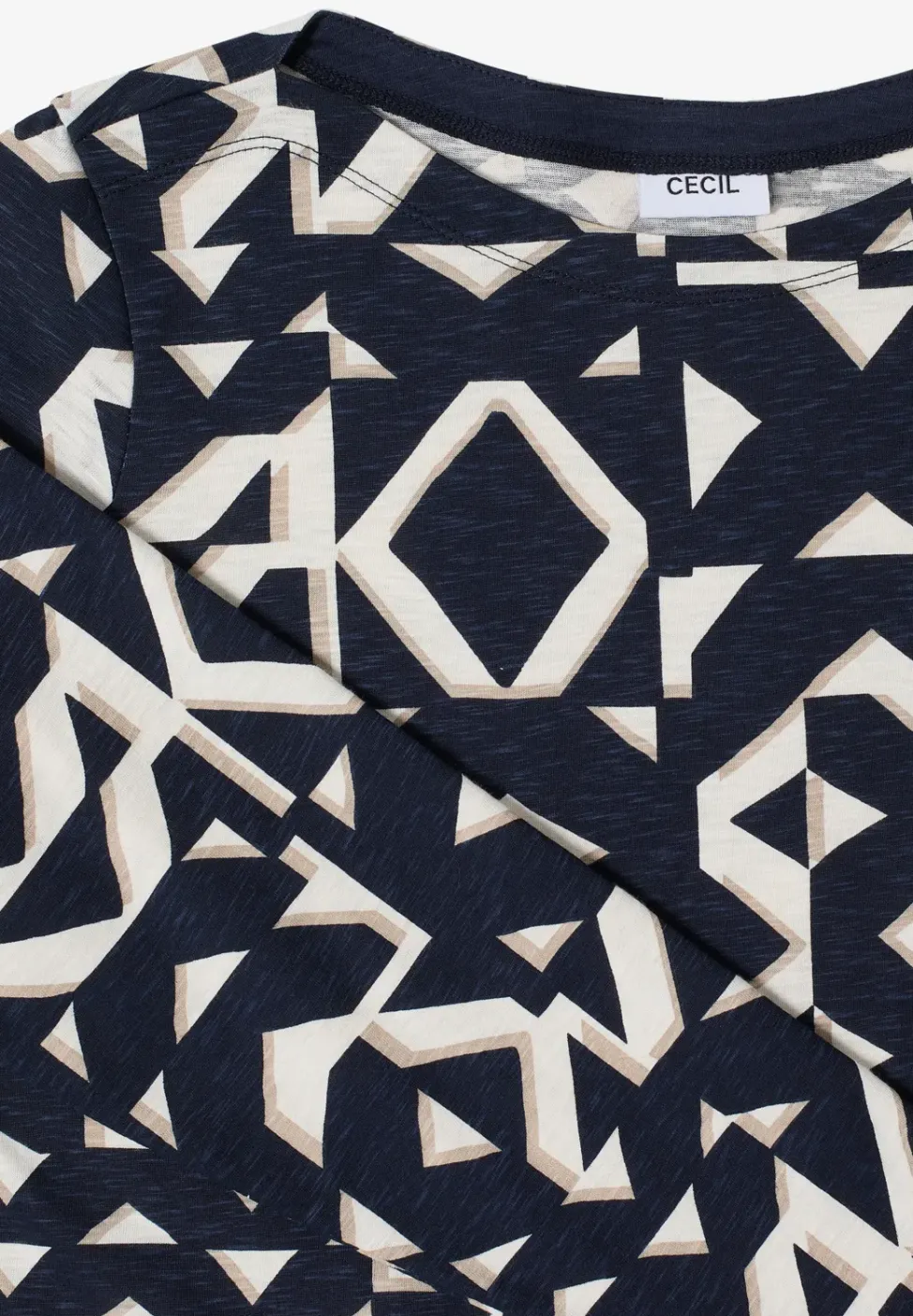 Shirt met boothals