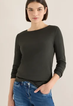 Shirt met boothals
