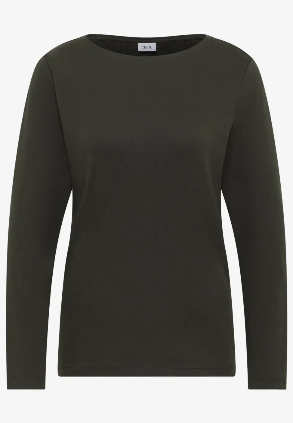 Shirt met boothals