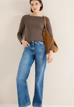Shirt met boothals