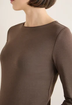 Shirt met boothals