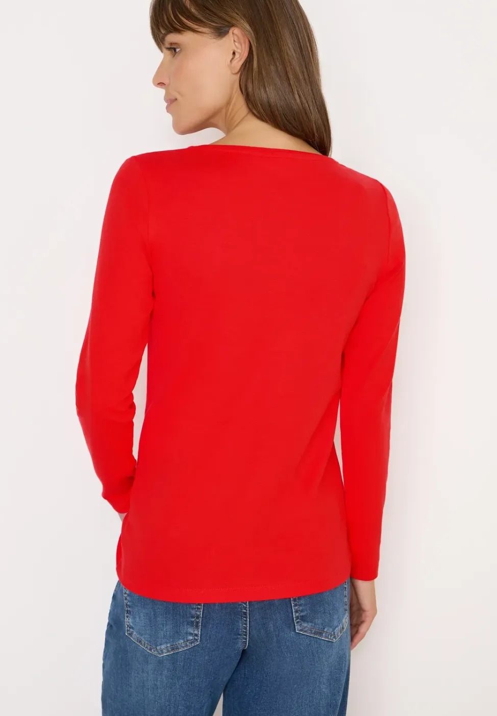 Shirt met boothals